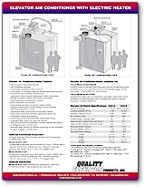 Elevator Air Conditioner with Heater PDF flyer