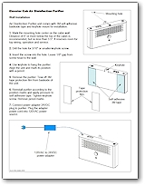 Cab Air Purifier Installation PDF flyer