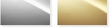 Polished (mirrored): #8 metal finis