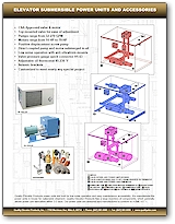 Hydraulic elevator submersible power units PDF flyer